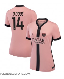 Günstige Paris Saint-Germain Desire Doue #14 3rd trikot Damen 2024-25 Kurzarm